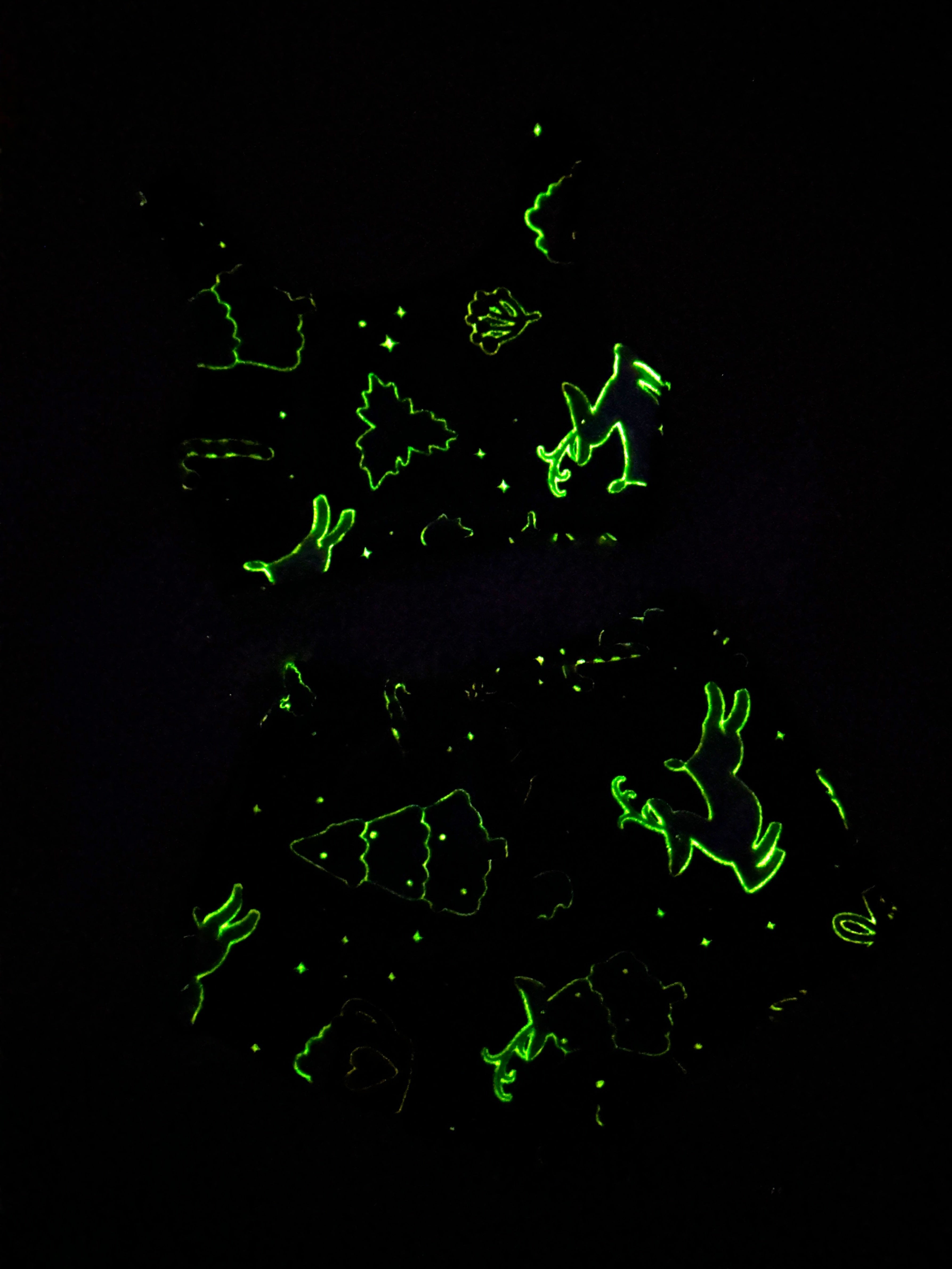 Glow in the Dark Christmas Pajama Set – Ultra Soft Warm Long Sleeve Top and Pants